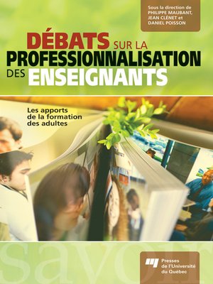cover image of Débats sur la professionnalisation des enseignants